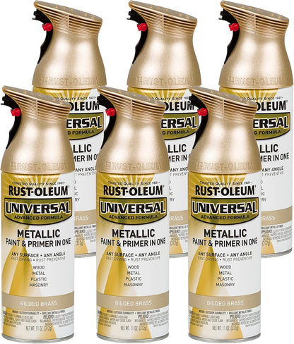Rust-Oleum 302151 Universal All Surface Clear Topcoat Spray, 11 oz, Dead Flat Clear - Colors B