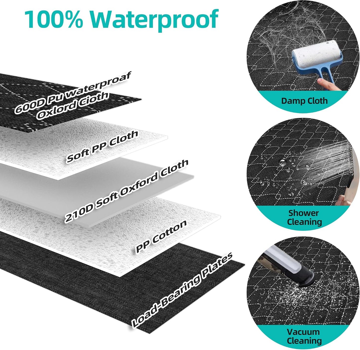 petalage Bench Dog Car Seat Cover for Back Seat Waterproof Seat Covers Durable Scratch Proof Nonslip, Protector for Pet Fur & Mud Washable Backseat Cover for Cars Armrest Compatible