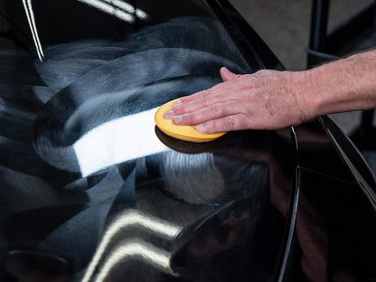 Meguiar’s Professional Hi-Tech Yellow Wax M2601, Versatile Liquid Car Wax Offers Durable Paint Protection, Rich Color, and Shine, Clear Coat Safe Formula Can Be Applied by Hand or DA Polisher, 1 Gal