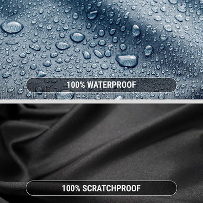 iCarCover Premium Car Cover for 1970-1972 Chevy Monte Carlo Heavy Duty Waterproof All-Weather Automobiles Custom Fit Indoor Outdoor UV Snow Protection Covers with Straps and Bag - Colors C