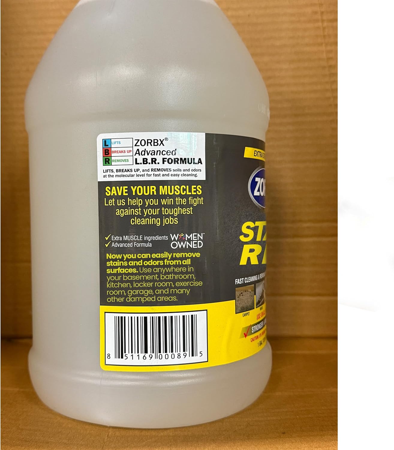 ZORBX Extra Strength Remover & Cleaner Spray 24 FL Oz – Scrub Free Formula - Bleach Free Stain & Smell Eliminator for Shower, Bathroom, Ceiling, Carpet, Cars, Walls & Wood