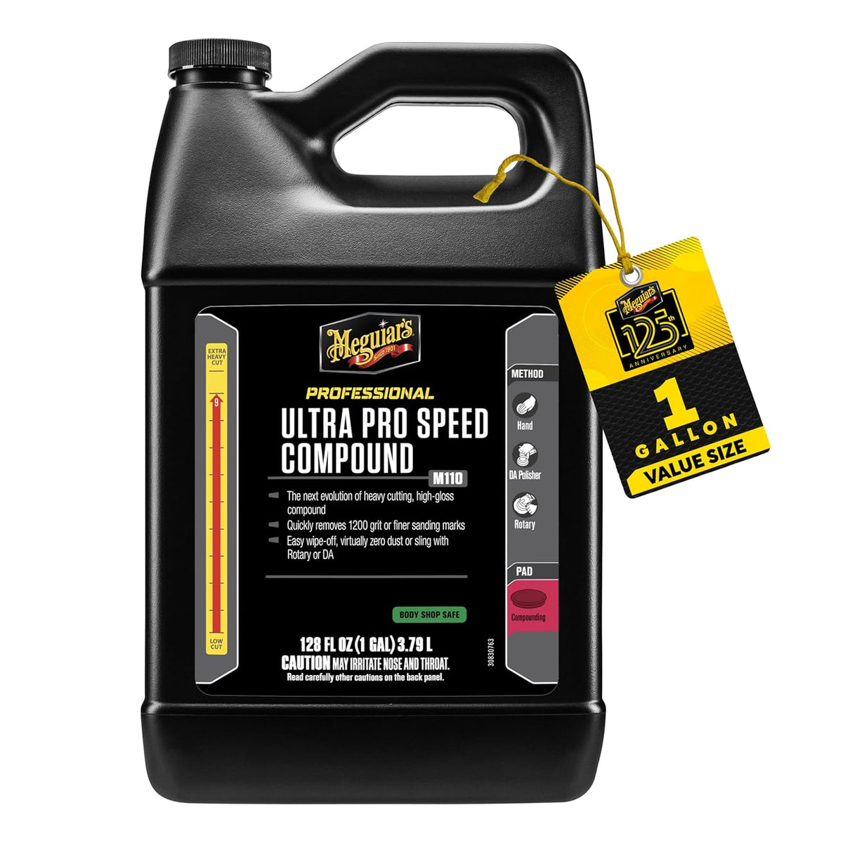 Meguiar's Professional Ultra Pro Speed Compound M11032 - Heavy Duty Compound - Pro Scratch Remover, Oxidation Remover, Heavy Swirl Mark Remover and Car Polish - Ideal for DA Polisher Use, 32 Oz