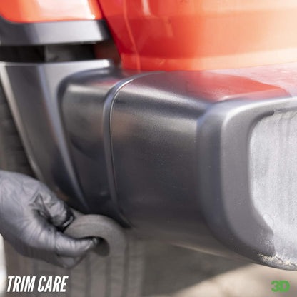 3D Trim Care Restorer of Faded & Dull Plastic, Rubber, Trim & Bumpers - Renews Surface to Original Appearance - Long Lasting Shine & Protection 16oz.