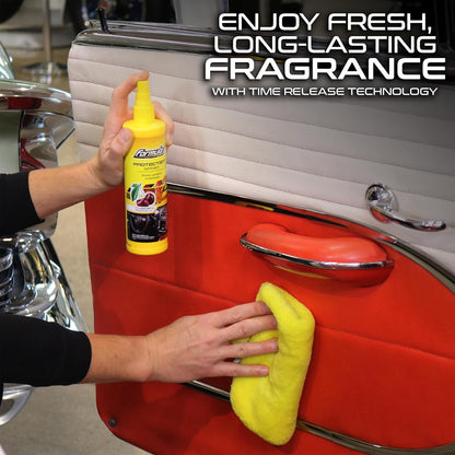 Formula 1 Interior Detailing Protectant Spray, Car Interior Cleaner with Lasting Strawberry Fragrance and UV Protection, Safe for Vinyl, Rubber, Plastic, & Dashboard - 10oz