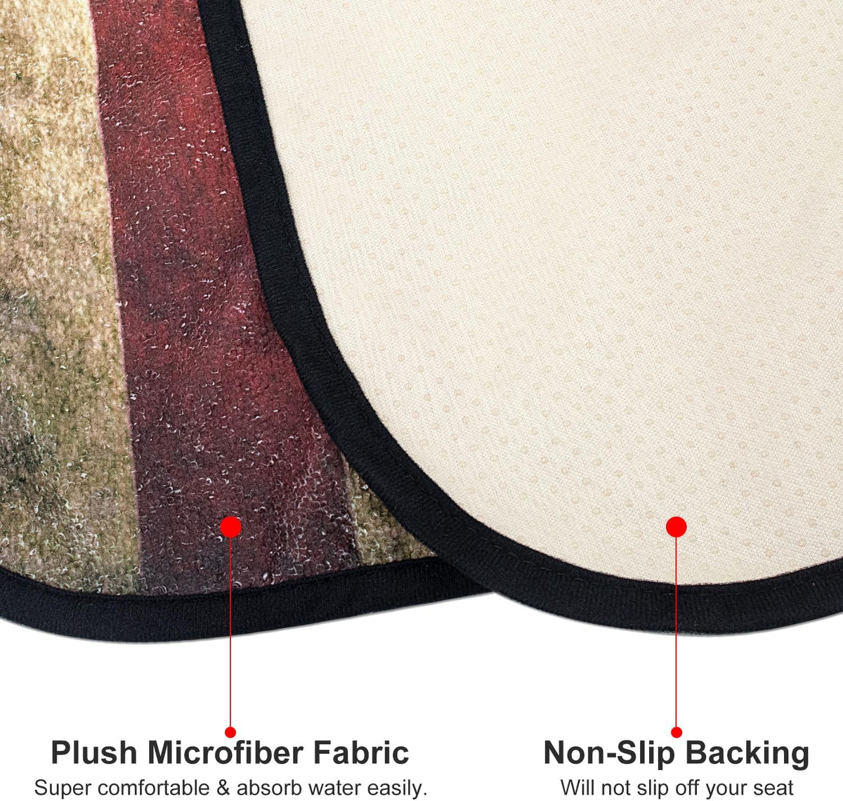 Waterproof Sweating Car Seat Cover for Post Gym Workout, Running, Swimming, Beach and Hiking, Universal Fit Non-Slip Towel Bucket Seat Protector for Cars SUV Trucks, Machine Washable (Grey)