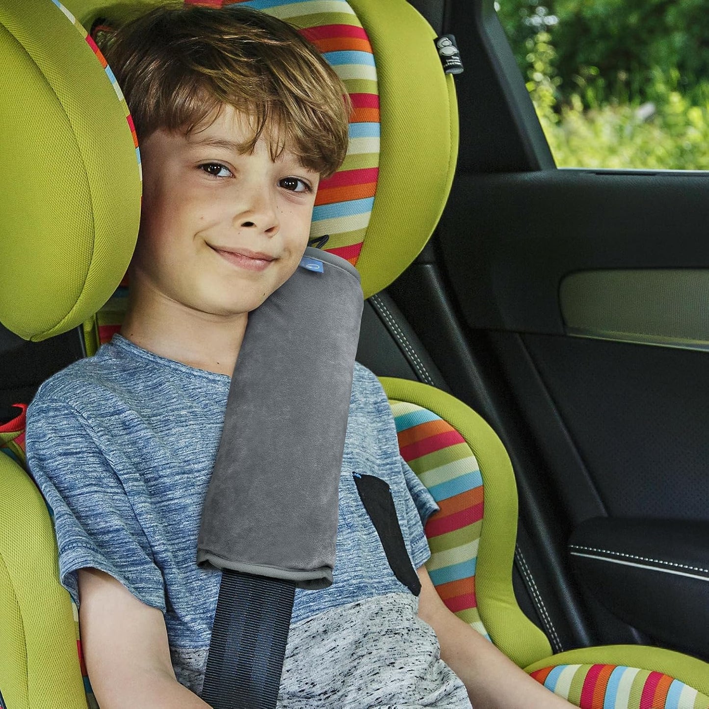 COOLBEBE Car Seat Straps Shoulder Pads for Baby Kids, Super Soft Seat Belt Covers for All Car Seats/Pushchair/Stroller/High Chair