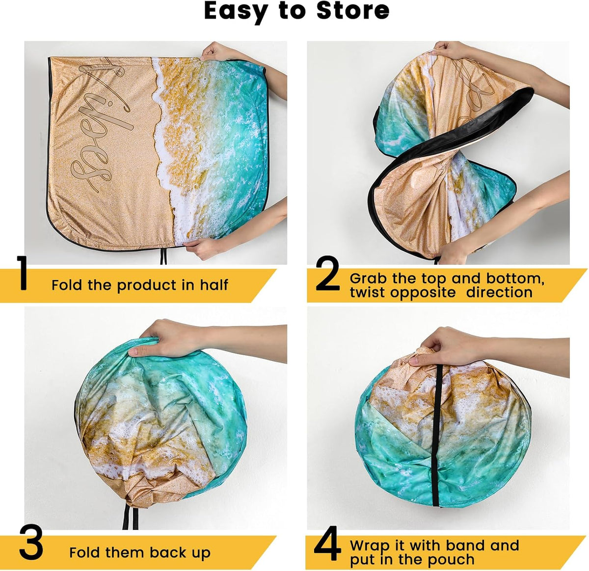 Iridescent Sun Shade for Car Windshield, Foldable Universal Car Windshield Upgrade Sunshade Enhanced UV Rays Reflective Sun Visor Shade Keeps Vehicle Cool