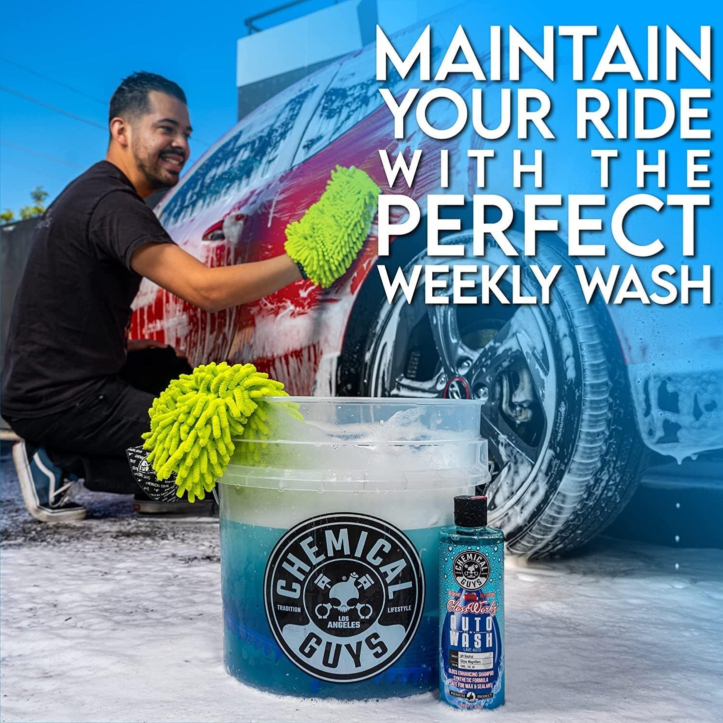 Chemical Guys TORQ Professional Max Foam 8 Cannon and Honeydew Snow Foam Soap Kit - High Foaming Car Wash Cannon with 1 Gallon Concentrated Soap - Safe for Cars, Trucks, SUVs, RVs and More, 128 fl oz