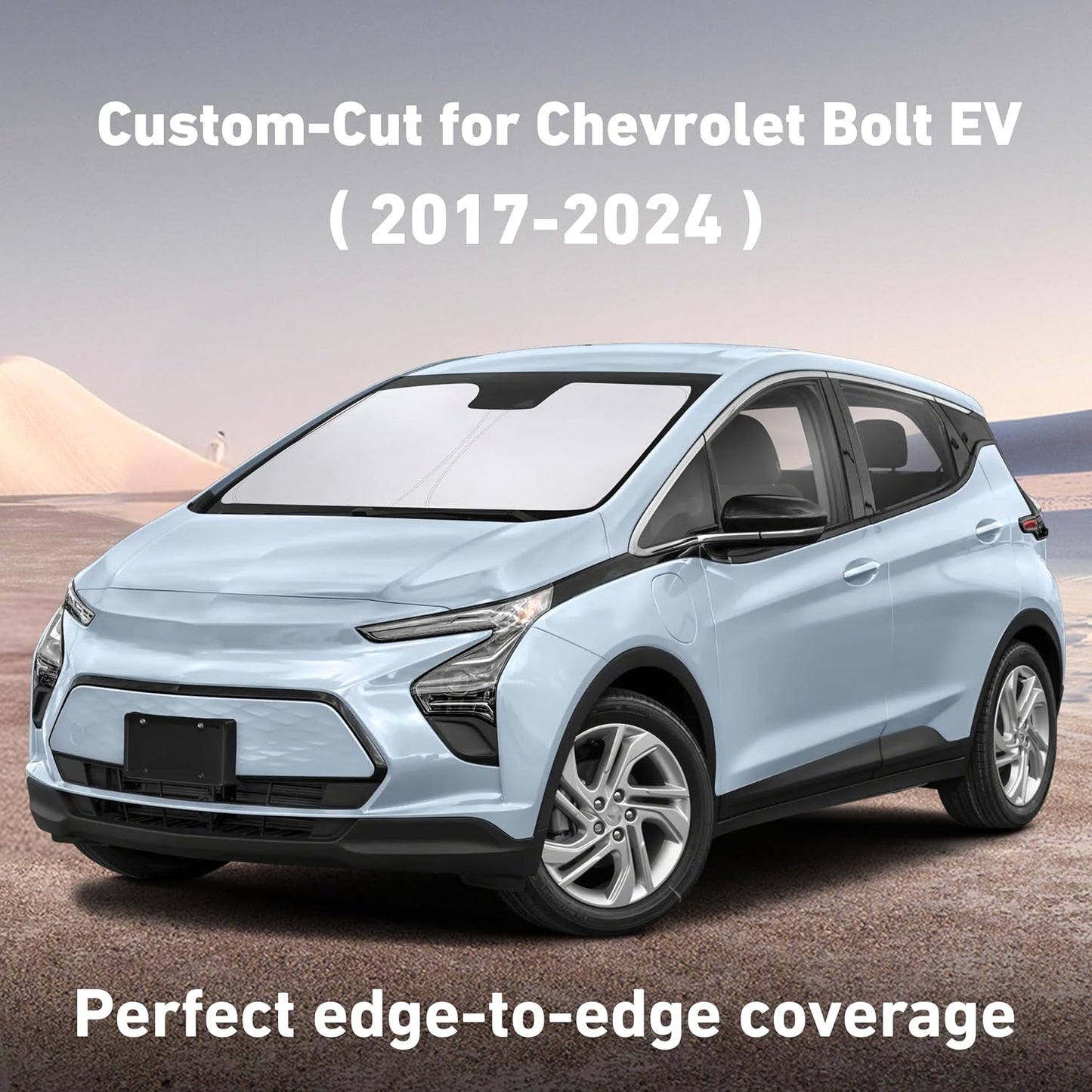 EcoNour Car Windshield Sun Shade | 2025 Upgraded Innovative No-Light-Pass Technology for Maximum Coverage | Foldable Sun Shade Keeps Your Vehicle Cool | Must-Have Car Accessories | Small (59" x 29") - Colors A