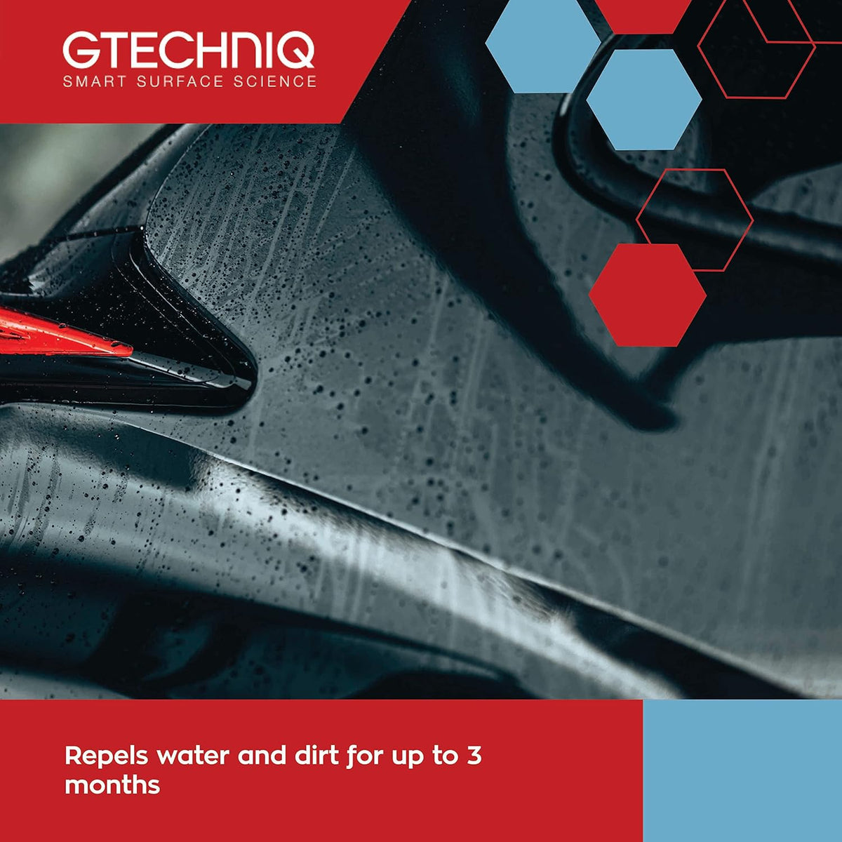 Gtechniq Car Shampoo, 2-in-1 Ceramic GWash and Hydrophobic Coating for Car Cleaning 500ml | Advanced Car Care Solution Cleans and Repels Dirt, Long Losting Protection and Shine, Easy to Apply