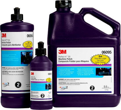 3M Perfect-It EX Machine Polish, 06094, High Performing, 1 qt (32 fl oz/946 mL)