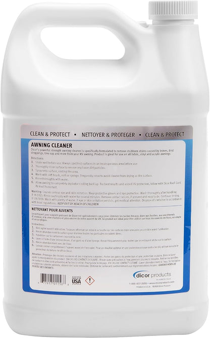 Dicor CP-BTR320S Bug & Tar Remover Cleaner Spray for RV Roofs and Exterior, White