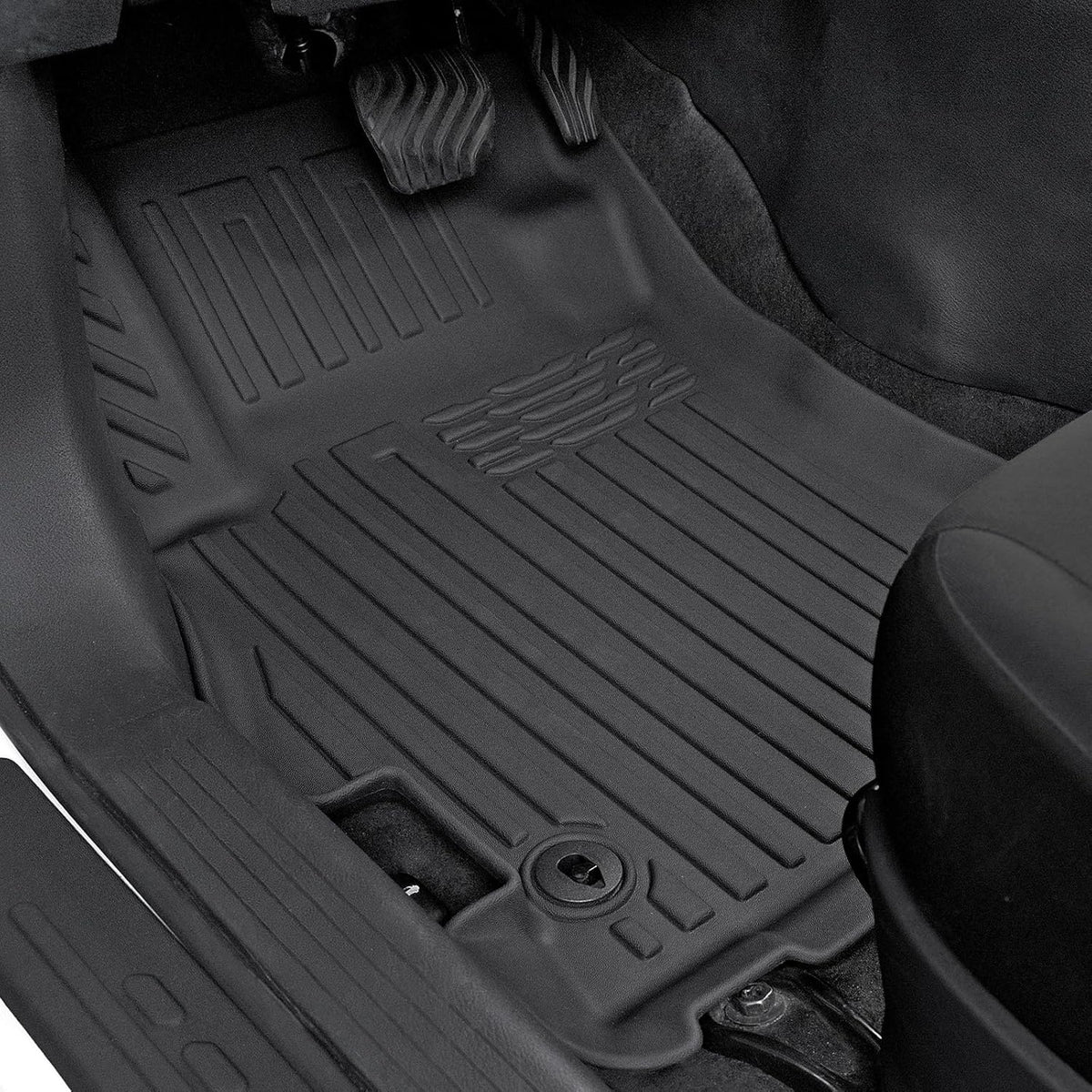 Floor Mats Set for Nissan Rogue 2026 2025 2024-2021 Accessories, Full Coverage All Weather Floor Mats Cargo Mat with Backrest Protectors & Door Sill Guards (Not for Sport)