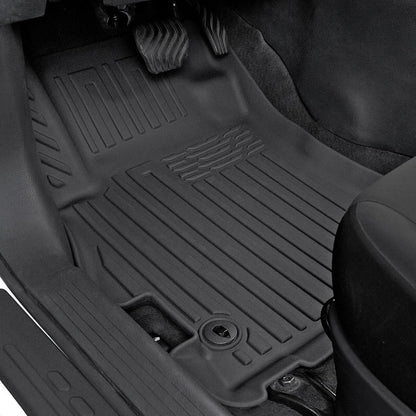 Floor Mats Set for Nissan Rogue 2026 2025 2024-2021 Accessories, Full Coverage All Weather Floor Mats Cargo Mat with Backrest Protectors & Door Sill Guards (Not for Sport)