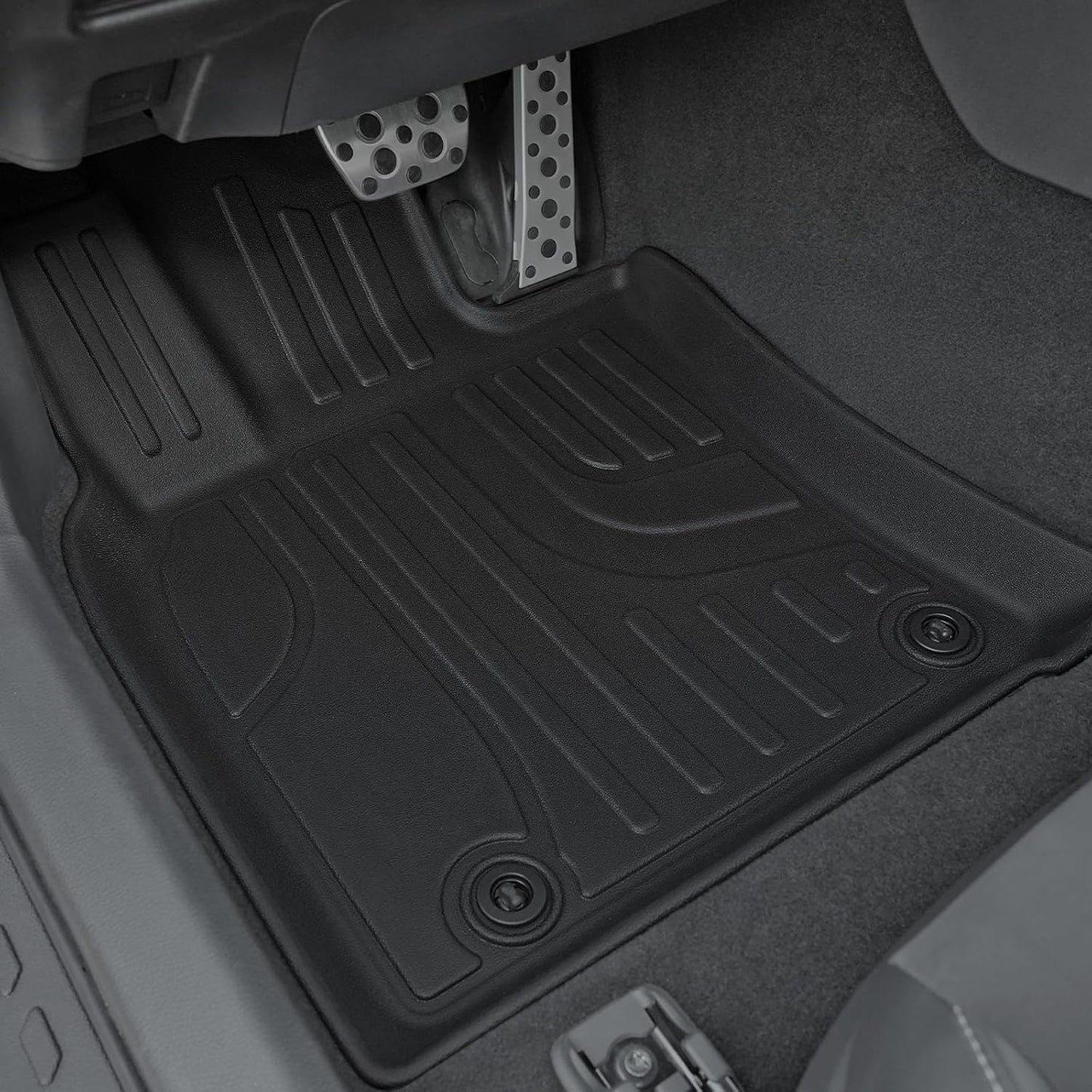 Floor Mats for Toyota Sienna 2021-2026, All Weather Floor Mats Lower Trunk Cargo Liner Accessories, Full Coverage Set (Fit 8-Seat with Spare Tire)