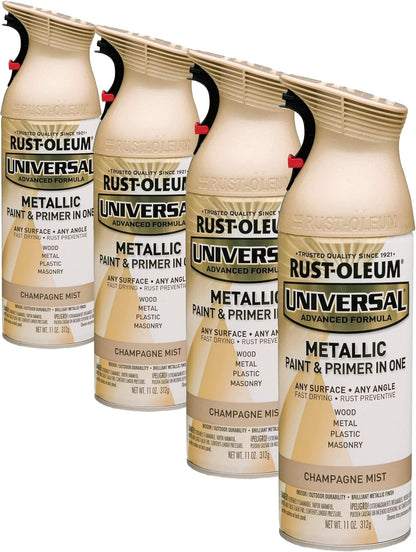 Rust-Oleum 302151 Universal All Surface Clear Topcoat Spray, 11 oz, Dead Flat Clear - Colors A
