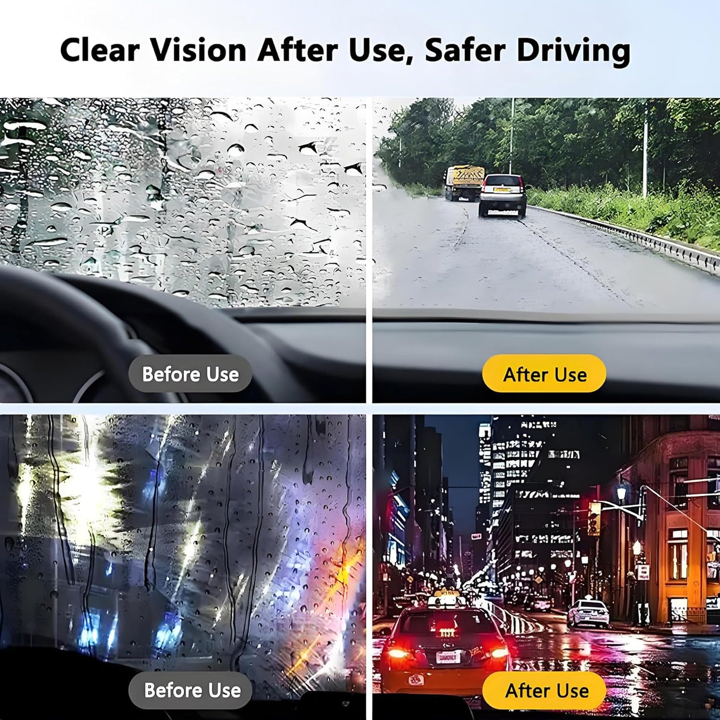 90 Pcs Anti Fog Wipes for Car Windshield & Helmet - Long Lasting Windshield Fog Prevention & Interior Glass Cleaner - Safe for Motorcycle Visor, Ski Goggles, Mirrors - Quick Defog & Clear Vision