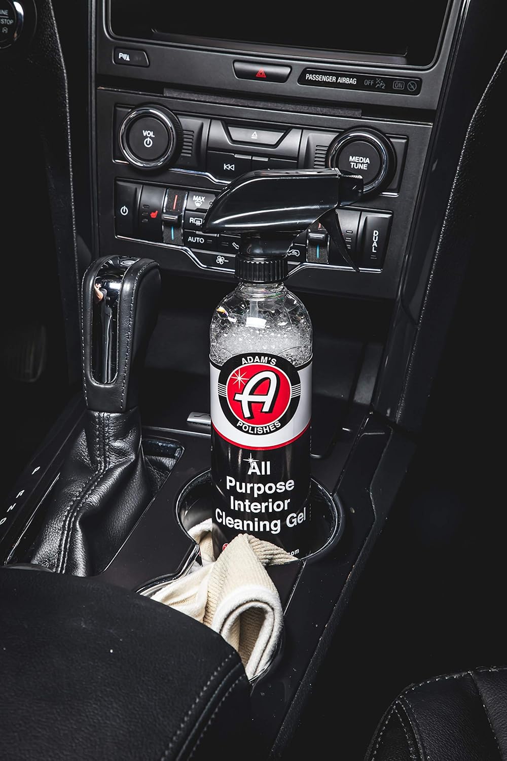 Adam's All Purpose Interior Cleaning Gel - Car Interior Cleaning For Interior Detailing Leather Seats, Vinyl Carpet, Upholstery, Plastic & Rubber Surfaces