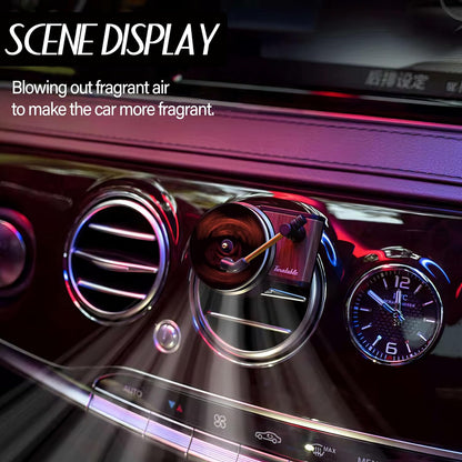 Maicican 12PCS Customizable Car Air Freshener Vent Clip, Pop Singer Album Cover Record Player Shape, Music Lover Gifts. (Fashion)