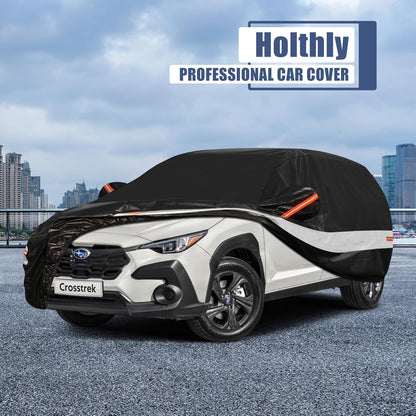 10 Layers Car Cover Custom Fit for Mercedes Benz C Class C250 C300 C43 C63 (1993-2026), Waterproof All Weather for Automobiles, Outdoor Full Cover Sun Dust Rain Protection with Cotton. Black - Colors B