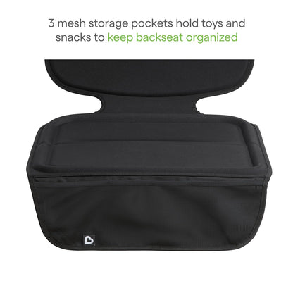 Munchkin Elite Seat Guardian Car Seat Protector, Under Car Seat Cover for Baby and Toddler Seats, Rear or Forward Facing, Dark Grey