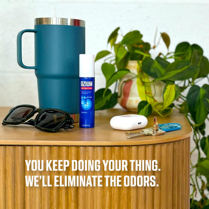 Ozium . Air Sanitizer & Odor Eliminator for Homes, Cars, Offices and More, Outdoor Essence, 0.8 Oz( Pack of 6) (packaging may vary)