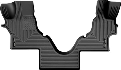 Husky Liners Weatherbeater Floor Mats | Fits 2005-2026 Ford Econoline | Front Row, 2-pc Black - 18791