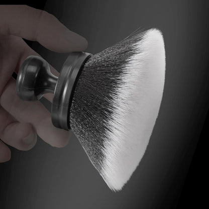 Car Tire Shine Applicator,Vegan Tire Shine Applicator with Curved Brush Head - Large Automotive Tire Dressing Applicator Brush with Storage Stand for Tire Detailing, 3.6 Inch Length (Black)