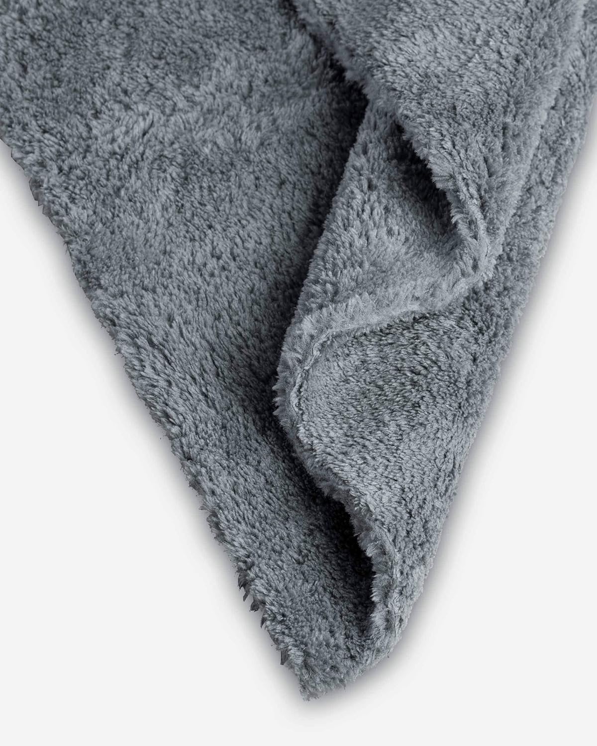 Adam's Borderless Grey Microfiber Towel (6pk) - Premium Ultra Soft Car Detailng Towel Cloths, 480gsm - Safe for Car Wash, Home Cleaning & Pet Drying Cloths (16 Inch x 16 Inch)