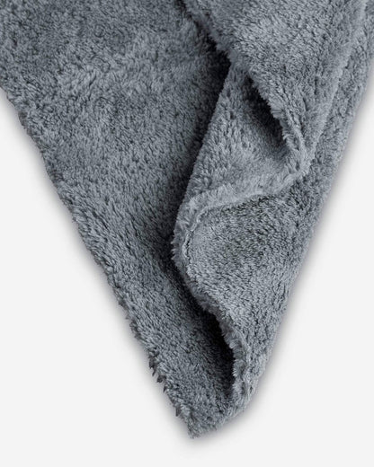 Adam's Borderless Grey Microfiber Towel (6pk) - Premium Ultra Soft Car Detailng Towel Cloths, 480gsm - Safe for Car Wash, Home Cleaning & Pet Drying Cloths (16 Inch x 16 Inch)