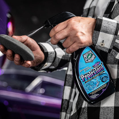 Turtle Wax X Mister Cartoon 54258 Interior and Exterior Protectant, Fast Drying Formula, for Dashboards, Tires, Trim, Plastics, Rubber and More, UV Protection, Great for Cars, Trucks and RV's, 16 oz.
