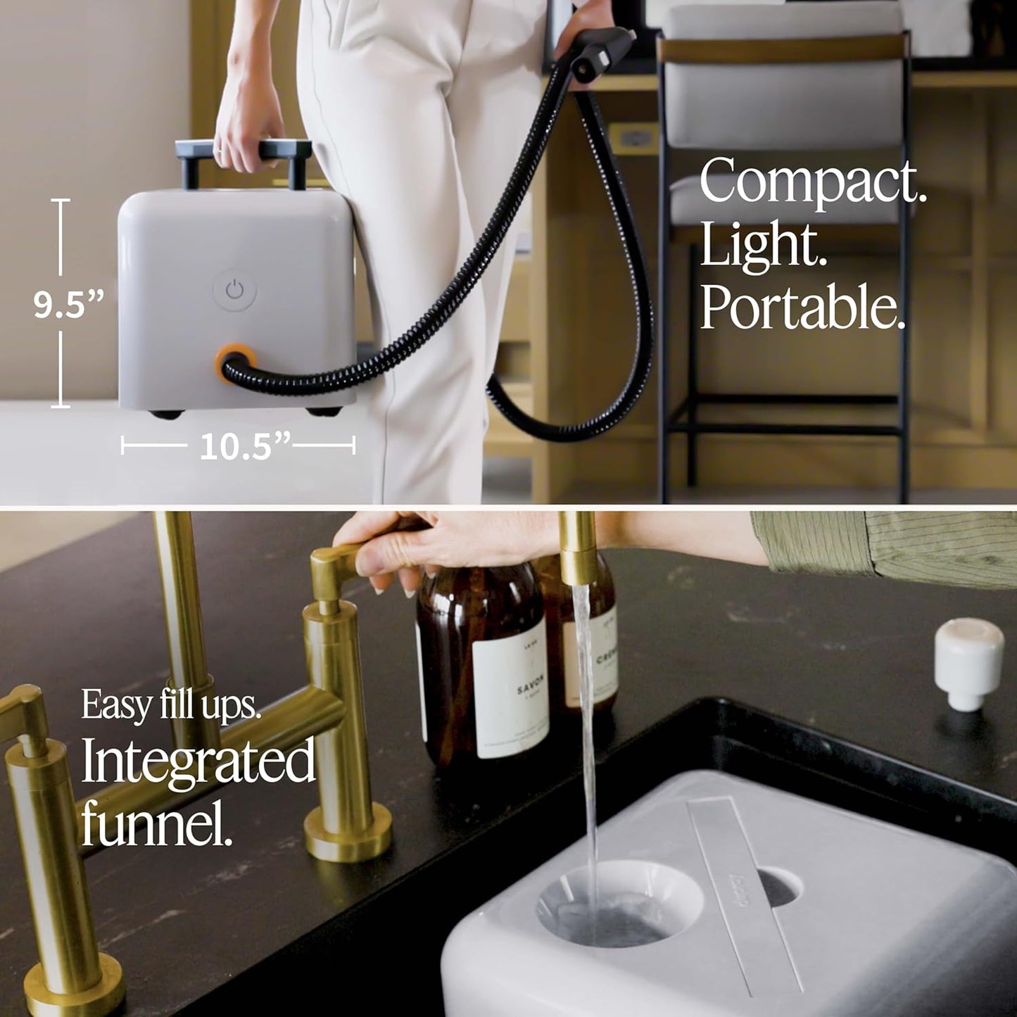 Dupray Neat Plus Steam Cleaner, Multipurpose Steamer for Floors, Grout & Upholstery, Chemical-Free Cleaning, Fast Heat-Up, 40-Piece Accessory Kit