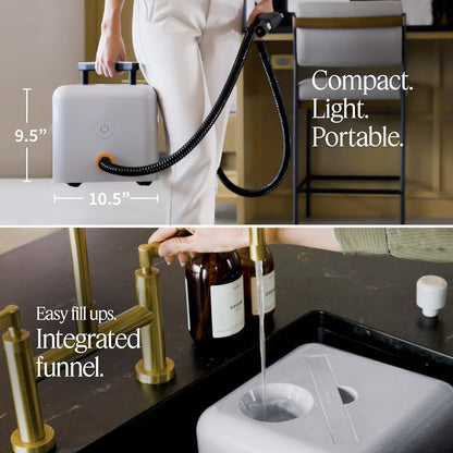 Dupray Neat Plus Steam Cleaner, Multipurpose Steamer for Floors, Grout & Upholstery, Chemical-Free Cleaning, Fast Heat-Up, 40-Piece Accessory Kit