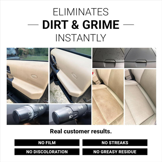 CAR Guys Super Cleaner | Interior Car Cleaner for Tough Stains | Stain Remover for Car Seats, Carpet, Upholstery, & Leather | 18 Oz Kit with Microfiber Towel
