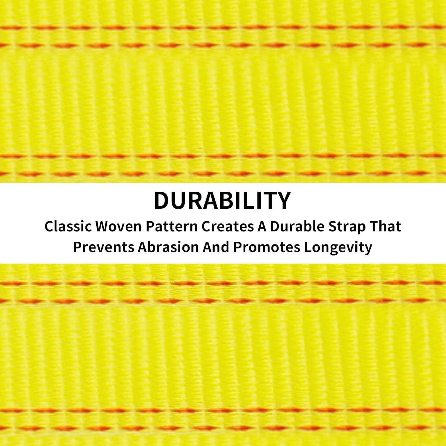 Tow Strap with Hooks 2 Inch x 20 Foot, 20,000 lbs Capacity Tow Rope - Heavy Duty Emergency Towing Straps for Vehicles, Cars, Trucks, ATV, for Roadside Recovery, not for Off-Road Recovery