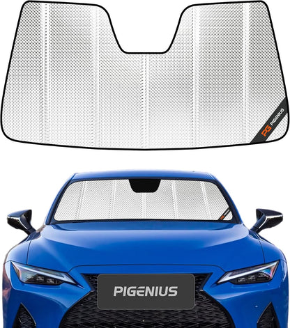 Pigenius Windshield Sun Shade for Lexus RX350/RX450h 2010-2015 Front Window Sunshade - AstraGuard