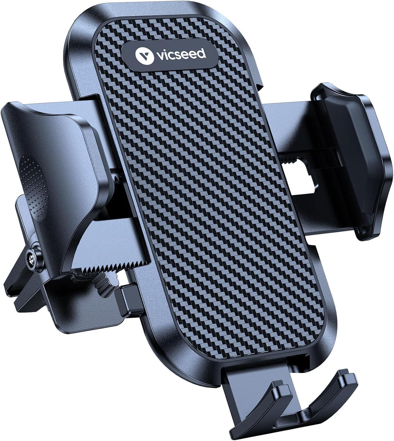 VICSEED 2026 Upgrade Ultra Stable Car Phone Holder Mount [Never Fall Off & Won't Break] Universal Air Vent Phone Mount for Car Easy Clamp Phone Holders for Your Car for iPhone 17 Pro Max 16 15 14 13