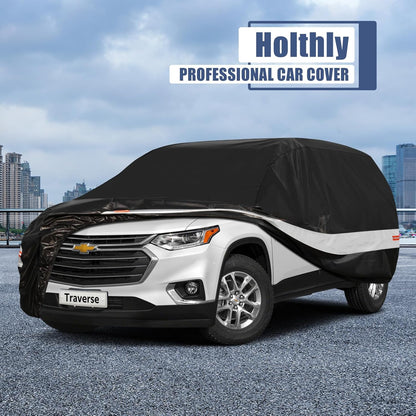 10 Layers Car Cover Custom Fit for Mercedes Benz C Class C250 C300 C43 C63 (1993-2026), Waterproof All Weather for Automobiles, Outdoor Full Cover Sun Dust Rain Protection with Cotton. Black - Colors A