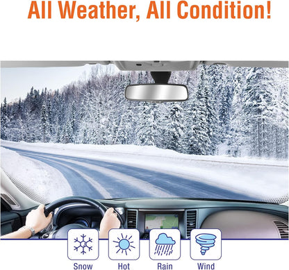 Wiper Blades 26" + 16" Automotive Replacement Windshield Wiper Blades for My Car Premium All-Seasons OE Quality Wipers for Front Windshield(Set of 2)