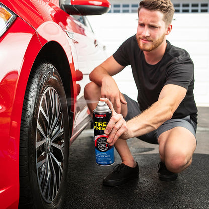 Stoner Car Care 91094-6PK More Shine Tire Finish – Tire Shine Spray Restores Deep Matte Black Finish with Long-Lasting Rain-Resistant Protection, Dry-to-Touch – 12 oz (Pack of 6)
