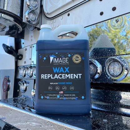 Image Wash Wax Replacement Foamable – Concentrated Spray Wax & Protectant for Cars,Trucks,RVs Boats,Ceramic & Waxed Surfaces. ((128 Fl Oz (Pack of 1)))