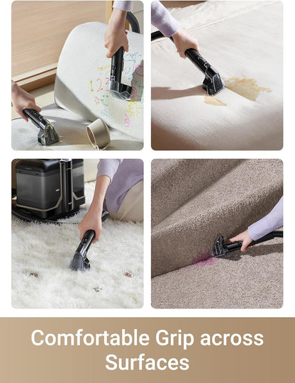 DREAME N20 Steam Carpet Cleaner Machine with Steam & Hot Water Wash, Portable Upholstery Cleaner with Self Cleaning, 17Kpa Suction, Perfect for Pet, Car, Auto, Carpet, Rug, Auto-Mix Solution
