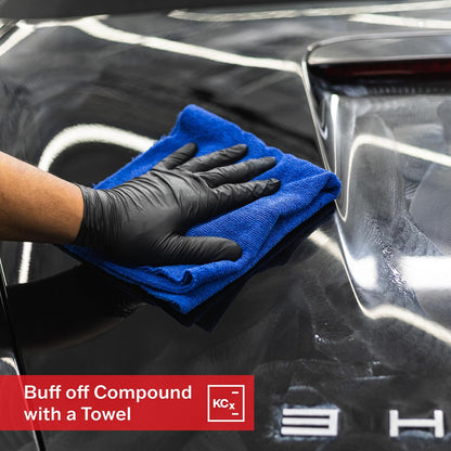KOCHCHEMIE Heavy Cut Coarse Polishing Compound v2- Silicone-Oil-Free; Fast Reworking of Heavily Weathered Paintwork and Deep Scratches; Ideal for Soft and Scratch-Proof Paint (250ml)