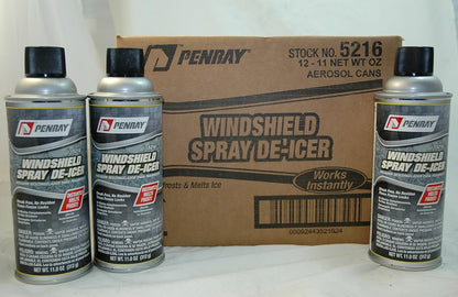 Penray 5216 Windshield Spray De-Icer - 11.0-Ounce Aerosol Can