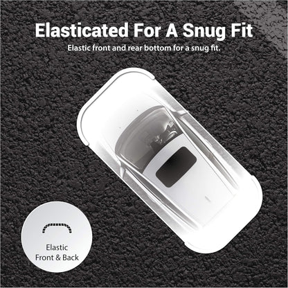 West Lake Universal Clear Disposable Car Cover for SUV, Sedan, Sport Cars, Antique Cars up to 22' x 12'