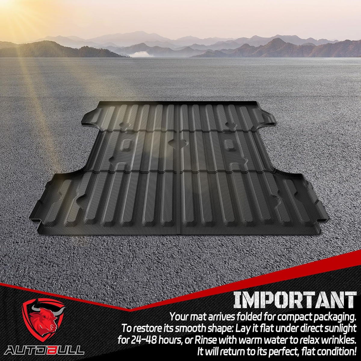Cargo Liner Compatible with 2015-2024 Ford Edge Cargo Mat，All Weather Protection Trunk Liner Rear Trunk mat，Black