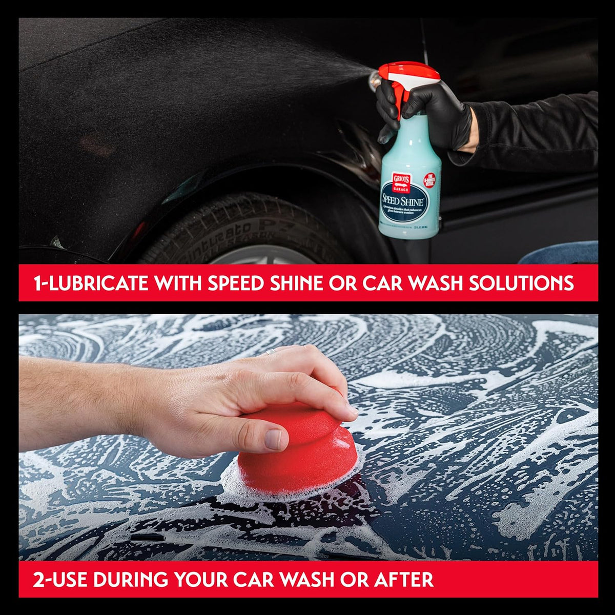 Griot's Garage Brilliant Finish Synthetic Clay for Car Detailing, Creates a Smooth Paint Surface and Lasts Longer Than Traditional Bars, 10691