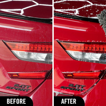 Turtle Wax Hybrid Solutions Ceramic Car Wash and Wax, Gentle pH Neutral Car Cleaner with Extreme Water Beading Paint Protection, High Gloss Spot-Free, Car Wax Shine, Fruity Scent, 48 oz (Pack of 2)