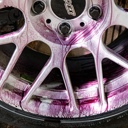 Gyeon Iron Redefined Iron Remover Fallout Cleaner for Car Paint Wheels Glass pH Neutral Color Changing Formula Removes Brake Dust Rust & Rail Dust Powerful Auto Detailing Surface Decontamination