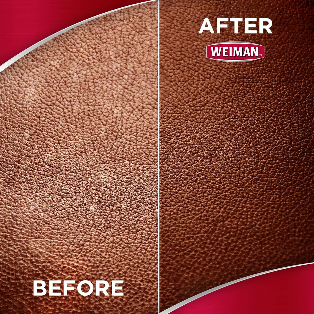 Weiman Leather Cleaner Wipes - Clean Condition UV Protection Help Prevent Cracking or Fading of Furniture, Car Interior, Couch, and Shoes, 4 Pack